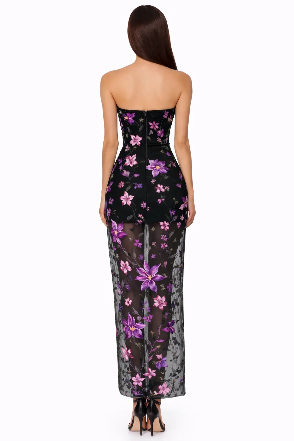 Alternative view of ENCHANTED FLORAL CORSET MAXI – ROMANTIC LUXE | MDU380US