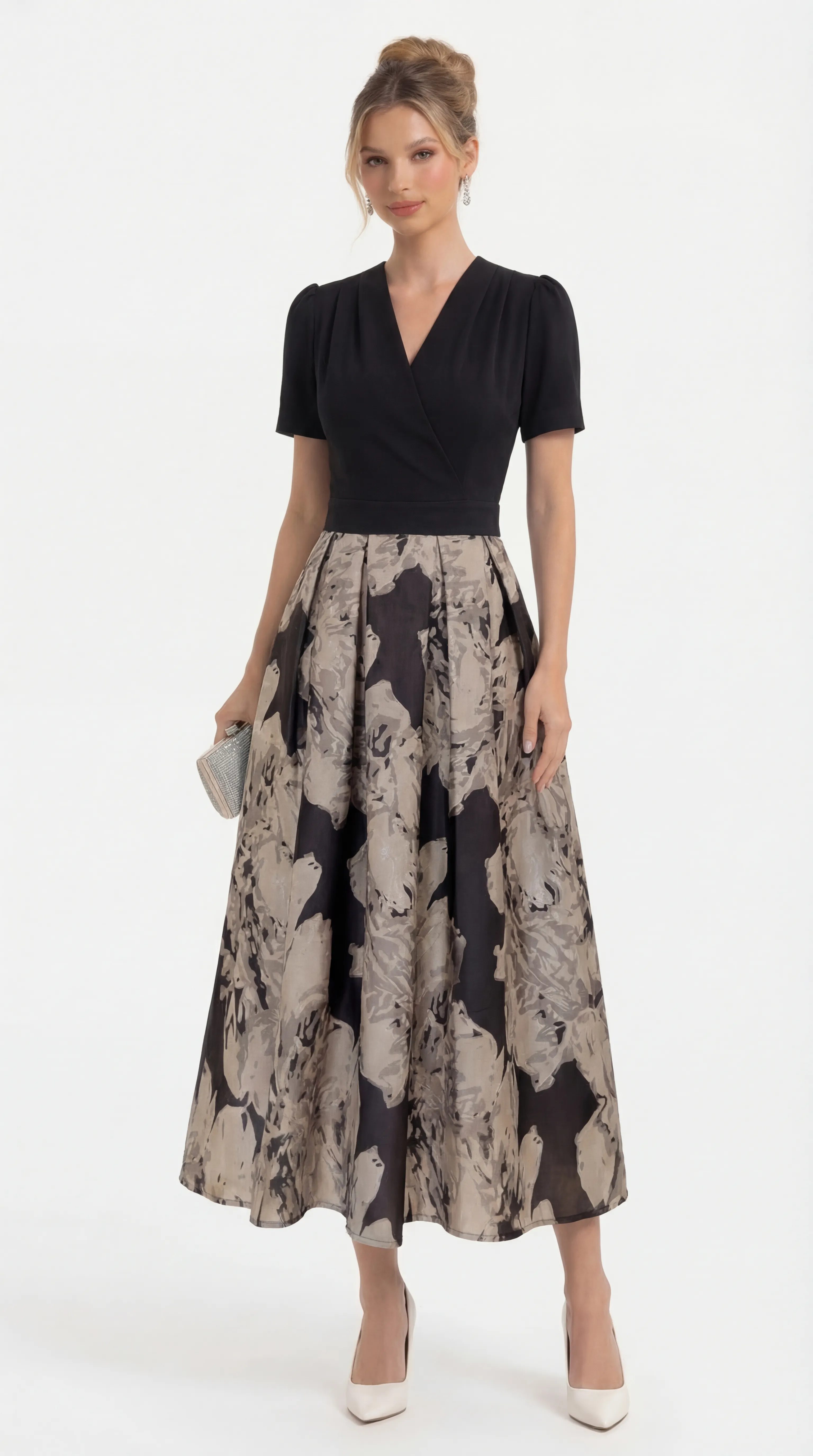 MIDNIGHT BLOSSOM MIX-MEDIA MIDI – LUXE TEXTURE FUSION | MDU5130