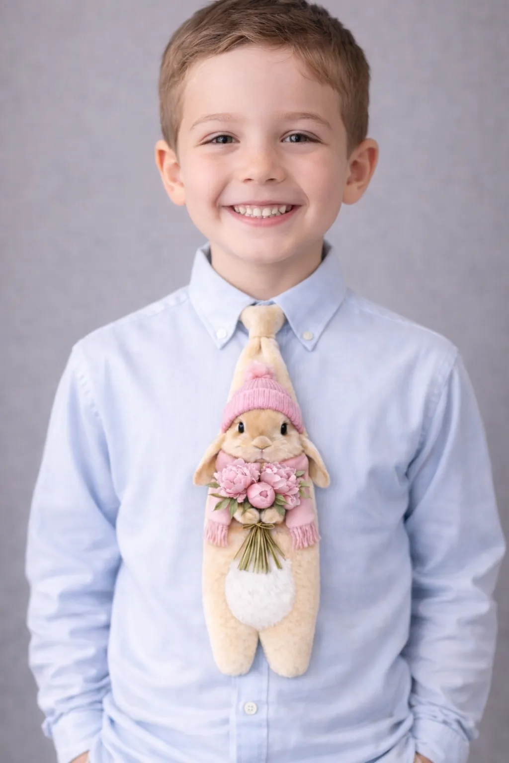 EASTER PLUSH NOVELTY TIE | MUS443